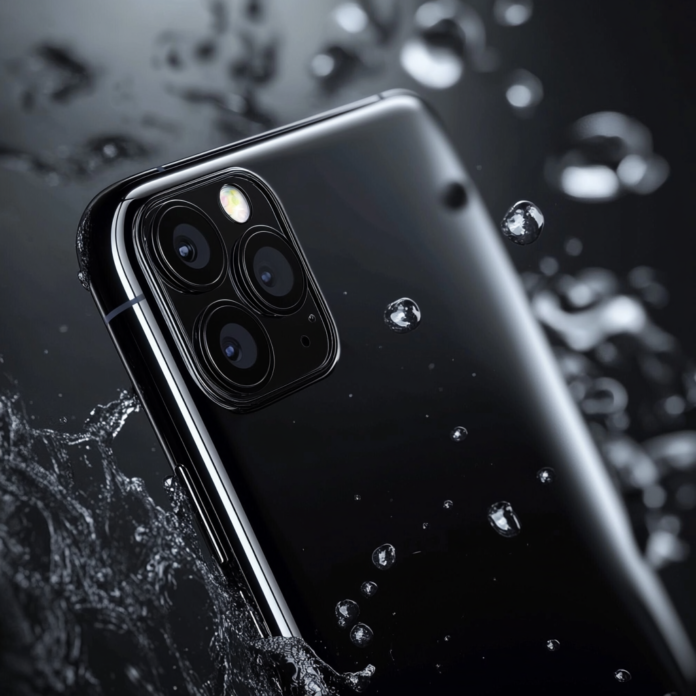 Exclusive modern design showcasing a state-of-the-art flagship smartphone in a sophisticated setting