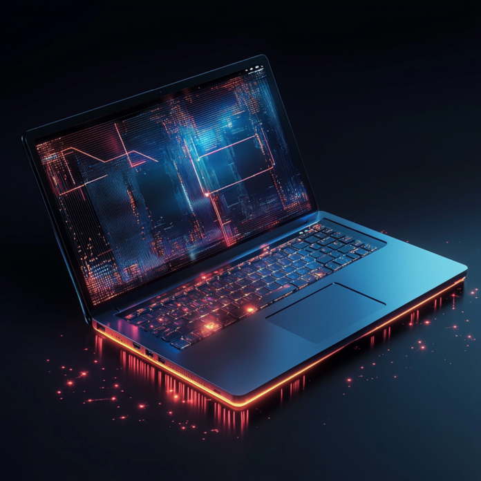 seo-optimized-laptop-4.jpg Exclusive futuristic laptop image combining modern design and digital innovation