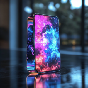 Top 10 Smartphones 2025 overview collage featuring futuristic designs.
