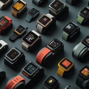 Collage of versatile smartwatches in various settings